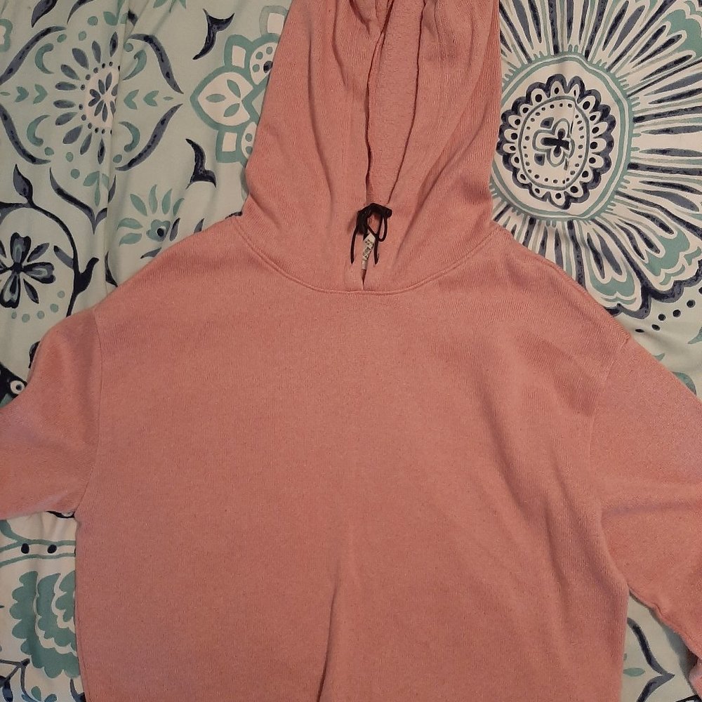 Pink Hooded Sweater